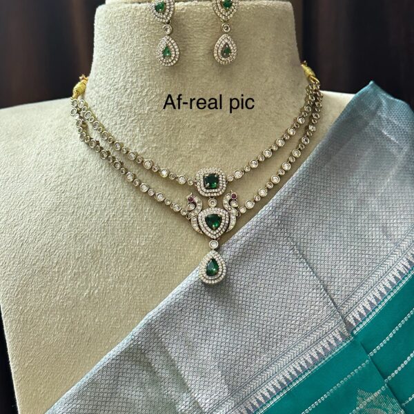 Double layer Victorian necklace