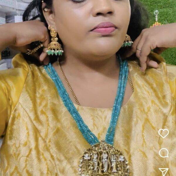 Ramparivar haram ( crystal beads )