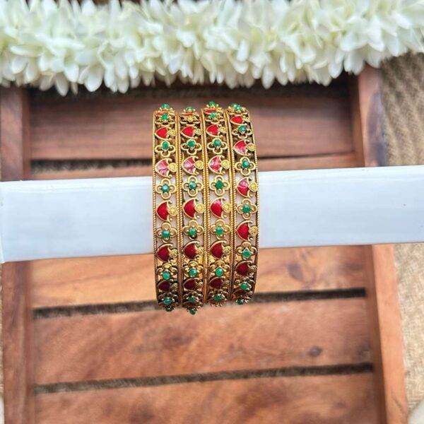 Palaka bangles (red)