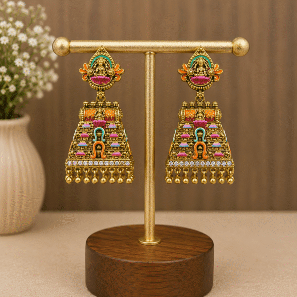 Gopuram jumka premium