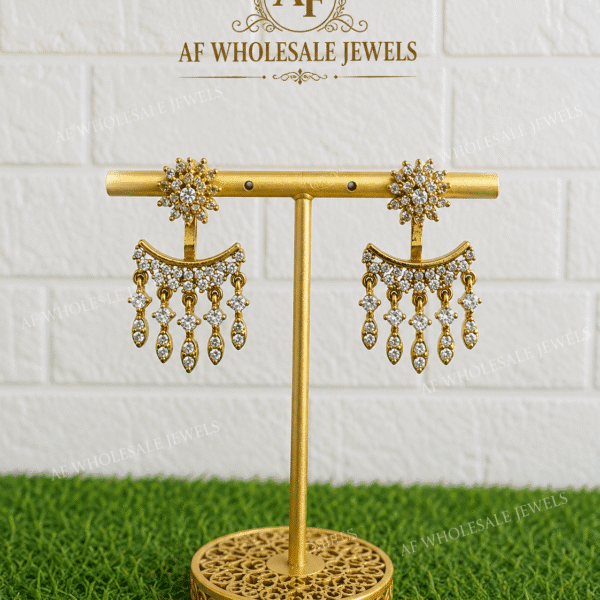 Rain drop earrings -design 1