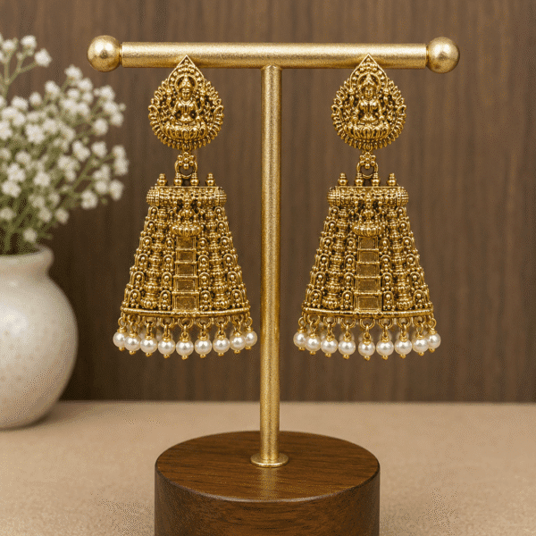 Gopuram jumka premium