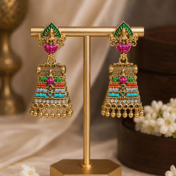 Gopuram jumka / earrings