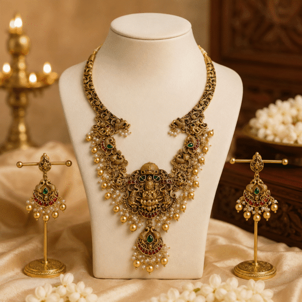 Statement hasili necklace