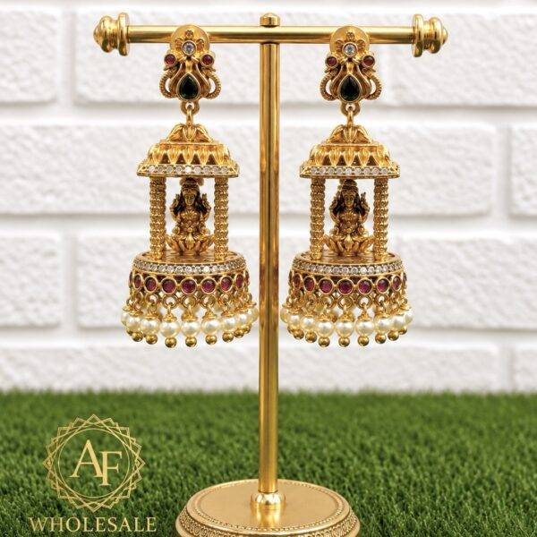Gopuram jumka / earrings