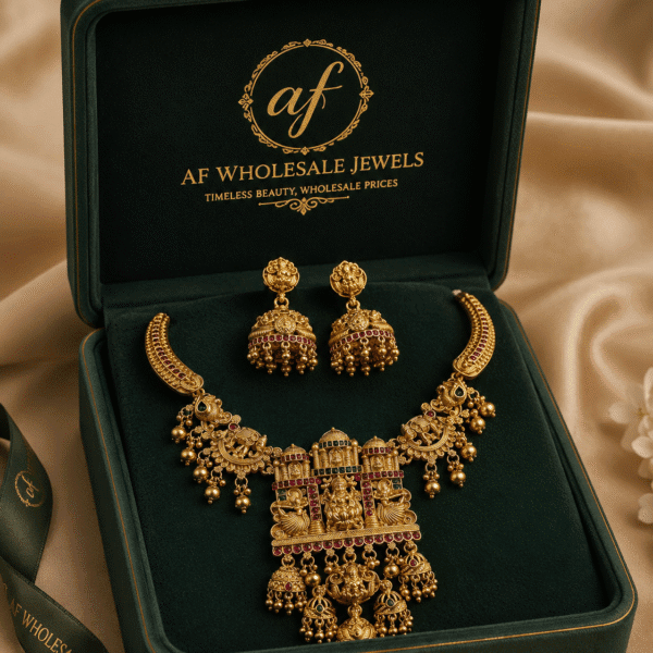 Layered Gopuram necklace