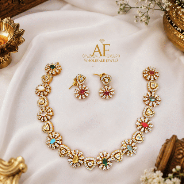 AD Navarathna necklace