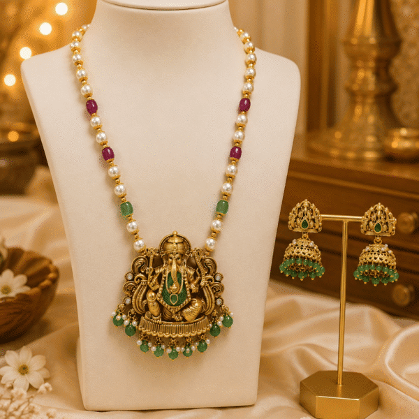 Premium Ganesha dollar chain