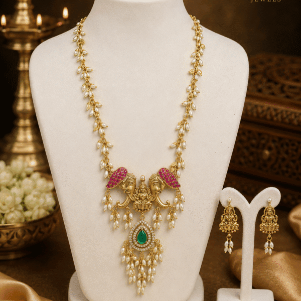 Elephant cluster beads dollar chain