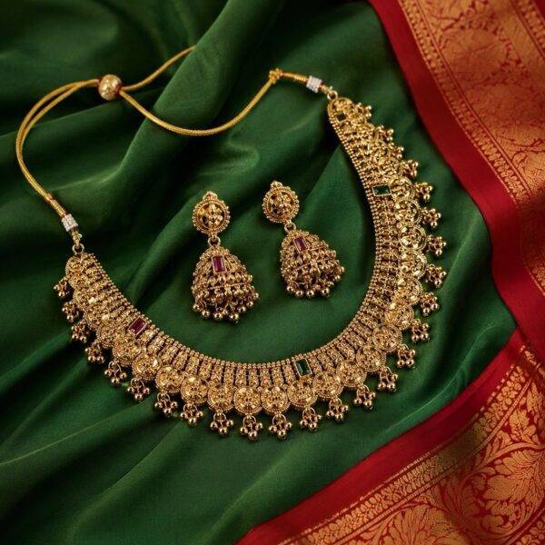 Premium antique coin necklace