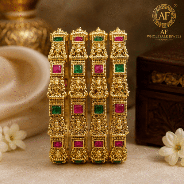Lakshmi multi stone bangle