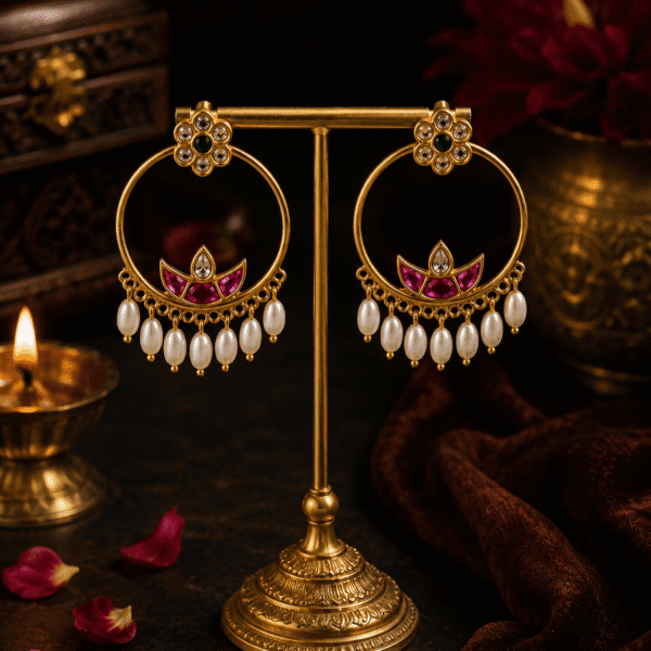 Statement earrings