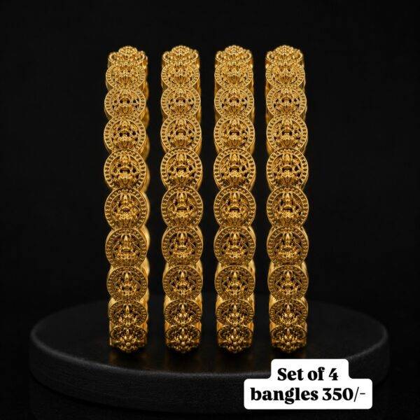 Lakshmi coin bangle