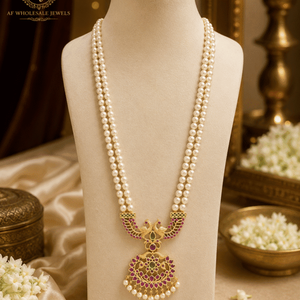 Micro plated pearl haram