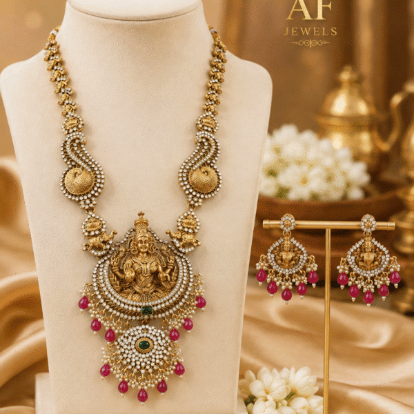 Lakshmi Devi beads haram