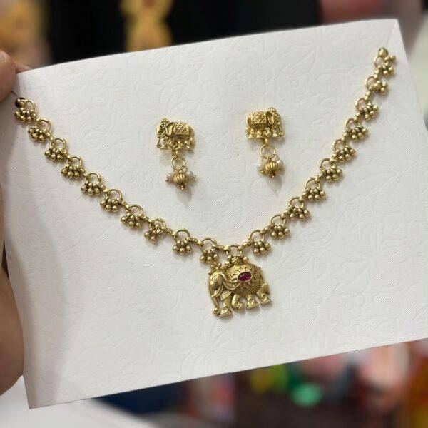 Elephant necklace