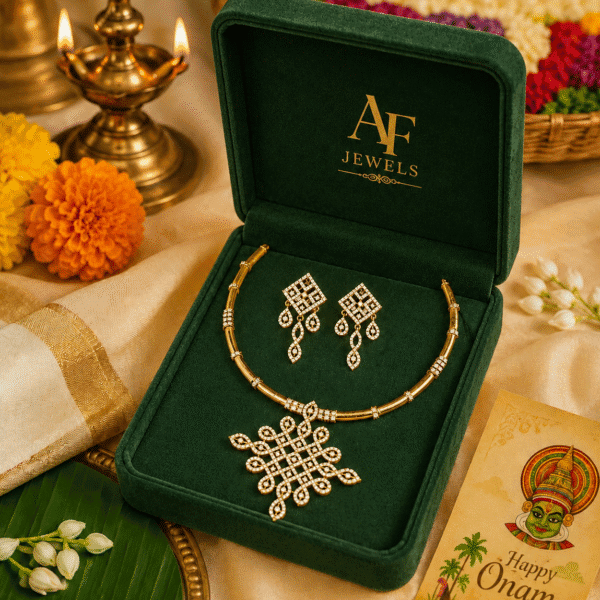 Kolam pendant with hasili