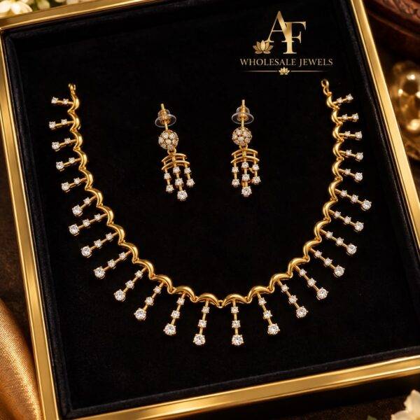 Elisiya drop necklace