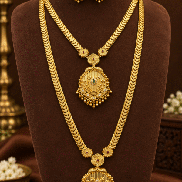 Micro gold plated combo set