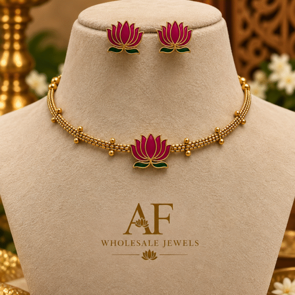 Lotus necklace 01