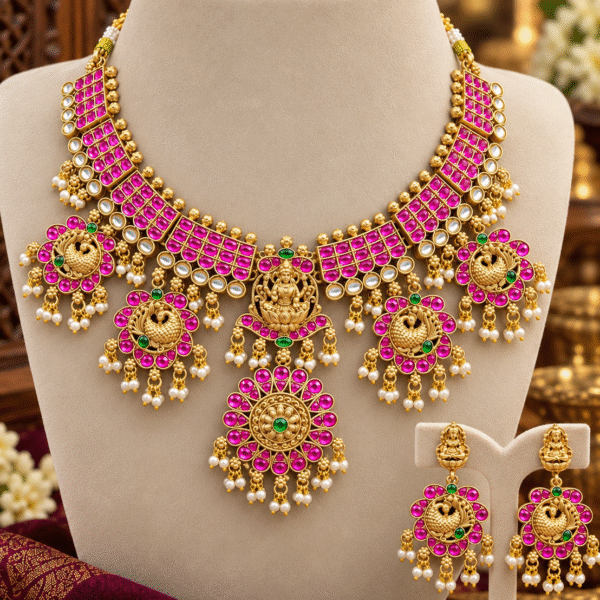 Jadau necklace